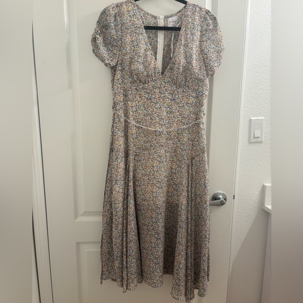 Princess Polly Multicolor Floral Midi Dress